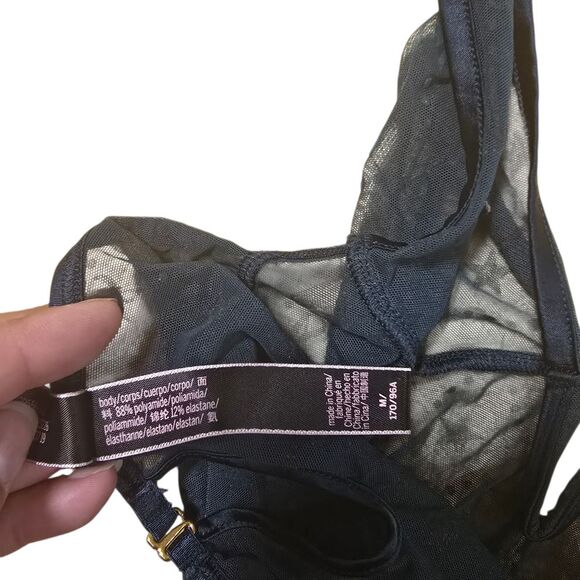 Vintage Victoria Secret G- String Teddy Green Lace Lingerie - Picture 10 of 10